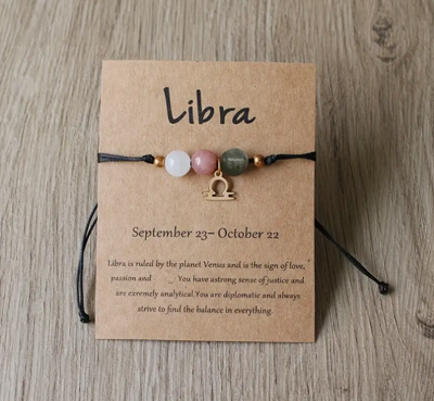 Weegschaal Sterrenbeeld Bedel Armband - Spiritualiteit - Spiritueelboek.nl