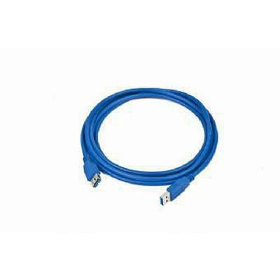Verlengkabel USB GEMBIRD CCP-USB3-AMAF-10 3 m Blauw