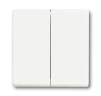 1785-884  - Cover plate for switch/push button white 1785-884 - thumbnail