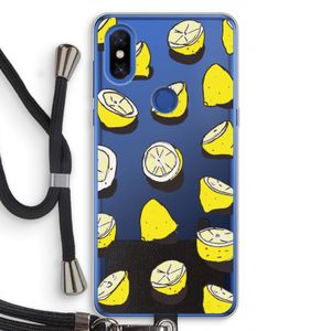 When Life Gives You Lemons...: Xiaomi Mi Mix 3 Transparant Hoesje met koord
