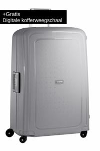 Samsonite S&apos;cure Spinner 81cm Zilver