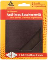 Anti-krasvilt 90x100 bruin - Deltafix