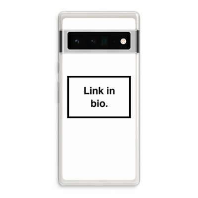 Link in bio: Google Pixel 6 Pro Transparant Hoesje