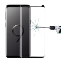 Voor Galaxy S9 PLUS 9u oppervlaktehardheid 3D gebogen rand anti-kras niet-volledig scherm HD gehard glas Screen Protector (zwart)
