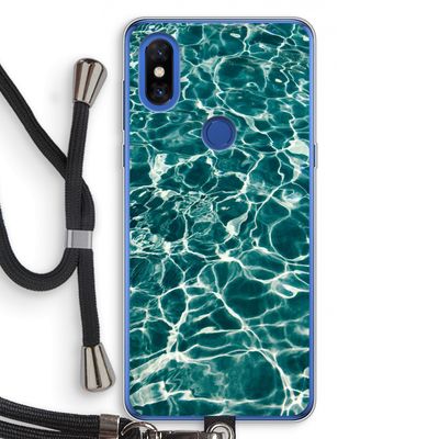 Weerkaatsing water: Xiaomi Mi Mix 3 Transparant Hoesje met koord