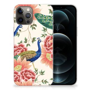 TPU Hoesje voor iPhone 12 Pro Max Pink Peacock