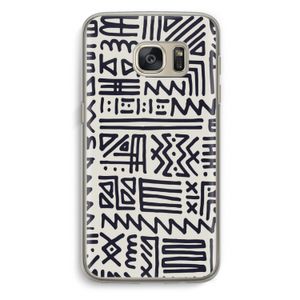Marrakech print: Samsung Galaxy S7 Transparant Hoesje