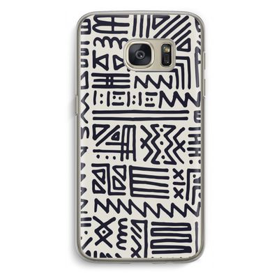 Marrakech print: Samsung Galaxy S7 Transparant Hoesje