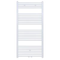 Handdoekradiator Belrad | 140x60 cm | Midden aansluiting | 754 watt | Wit