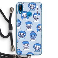 Gezichtjes: Huawei P20 Lite Transparant Hoesje met koord