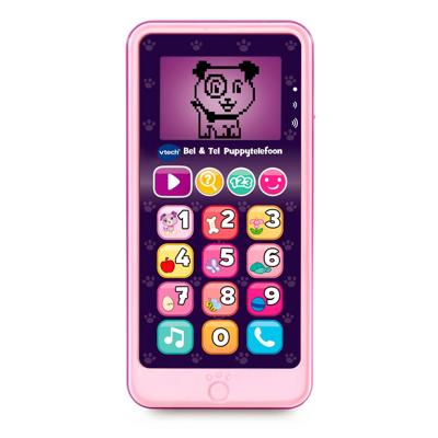 VTech bel tel puppytelefoon roze