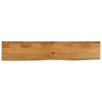 Tafelblad met natuurlijke rand 140x40x3,8 cm massief mangohout