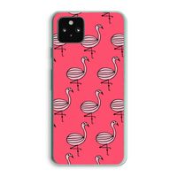 Flamingo: Google Pixel 5a 5G Transparant Hoesje