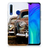 Honor 20 Lite | Siliconen hoesje | met foto Vintage Auto
