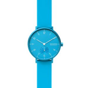 Horlogeband Skagen SKW2818 Silicoon Blauw 16mm