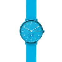 Horlogeband Skagen SKW2818 Silicoon Blauw 16mm