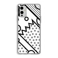 Pop Art #4: OnePlus 9 Transparant Hoesje