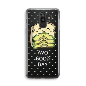 Avo Good Day: Samsung Galaxy J8 (2018) Transparant Hoesje