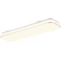 Dimbare LED Plafondlamp 28W - Warm Wit 3000K - Rechthoekig Kunststof
