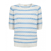 FreeQuent - Blauw | Dames | Trui | Blauw | XS | regular | Kamst mode