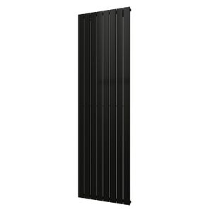 Plieger Cavallino Retto designradiator verticaal enkel middenaansluiting 2000x602mm 1332W antraciet metallic 7255326