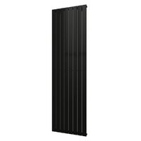 Plieger Cavallino Retto designradiator verticaal enkel middenaansluiting 2000x602mm 1332W antraciet metallic 7255326 - thumbnail