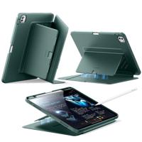 iPad Pro 13" (2024) Flip Magnetic Case with Pencil Holder - Green