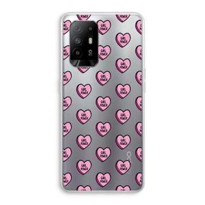GIRL POWER: Oppo A95 5G Transparant Hoesje