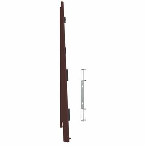 Keralit Eindkap links Bruin eiken (2874) (Potdeksel 177)