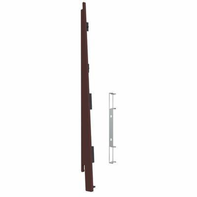 Keralit Eindkap links Bruin eiken (2874) (Potdeksel 177)