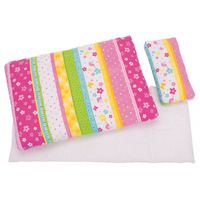 Poppen ledikant beddengoed set Poppen ledikant beddengoed set