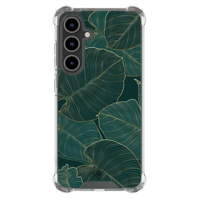 Samsung Galaxy S24 FE shockproof hoesje - Monstera leaves
