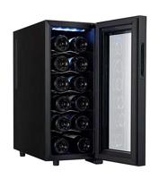 Adler AD 8083 Dranken-/wijnprovisiekast Zwart