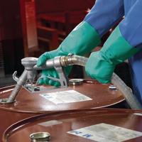 Ansell Chemicaliënhandschoen | maat 10 groen | EN 388, EN 374, EN 1149 | PSA-categorie III | 12 paar - 37-675-10 37-675-10