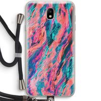 Electric Times: Samsung Galaxy J7 (2017) Transparant Hoesje met koord