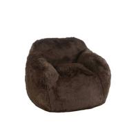 J-Line sofa Cutie - polyester - bruin - small - thumbnail