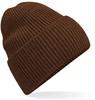 Beechfield CB384R Oversized Cuffed Beanie - Walnut - One Size