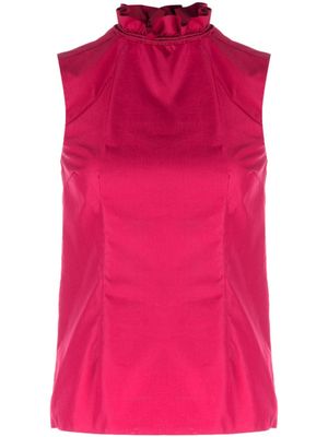 Balenciaga Pre-Owned 2010s top met ruches - Roze Balenciaga Pre-Owned 2010s top met ruches - Roze