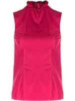 Balenciaga Pre-Owned 2010s top met ruches - Roze - thumbnail