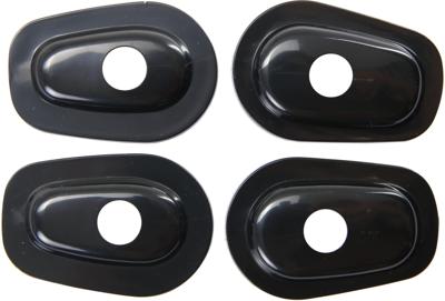 Kellermann Mounting plate turn signa black,