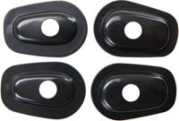 Kellermann Mounting plate turn signa black,
