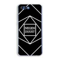 Negenduust geometrisch: Honor 10 Transparant Hoesje