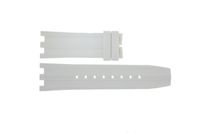 Horlogeband Dolce & Gabbana DW0763 / F360006007 Rubber Wit 27mm