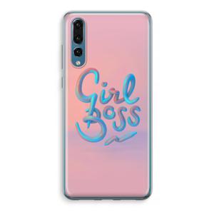 Girl boss: Huawei P20 Pro Transparant Hoesje