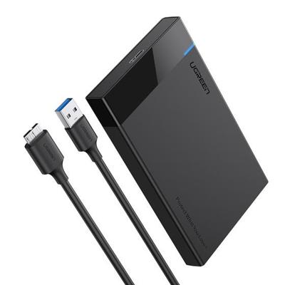 Ugreen Sata III Harde schijf behuizing 2,5" HDD/SSD Zwart