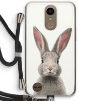 Daisy: LG K10 (2017) Transparant Hoesje met koord