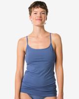 HEMA Dameshemd katoen spaghettibandjes blauw (blauw)