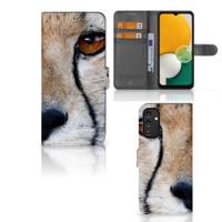 Samsung Galaxy A14 5G | Telefoonhoesje | Met pasjeshouder | Cheetah Samsung Galaxy A14 5G | Telefoonhoesje | Met pasjeshouder | Cheetah