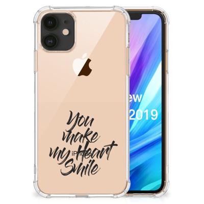 Apple iPhone 11 Telefoonhoesje met tekst Heart Smile Apple iPhone 11 Telefoonhoesje met tekst Heart Smile