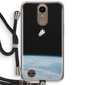 Alone in Space: LG K10 (2017) Transparant Hoesje met koord